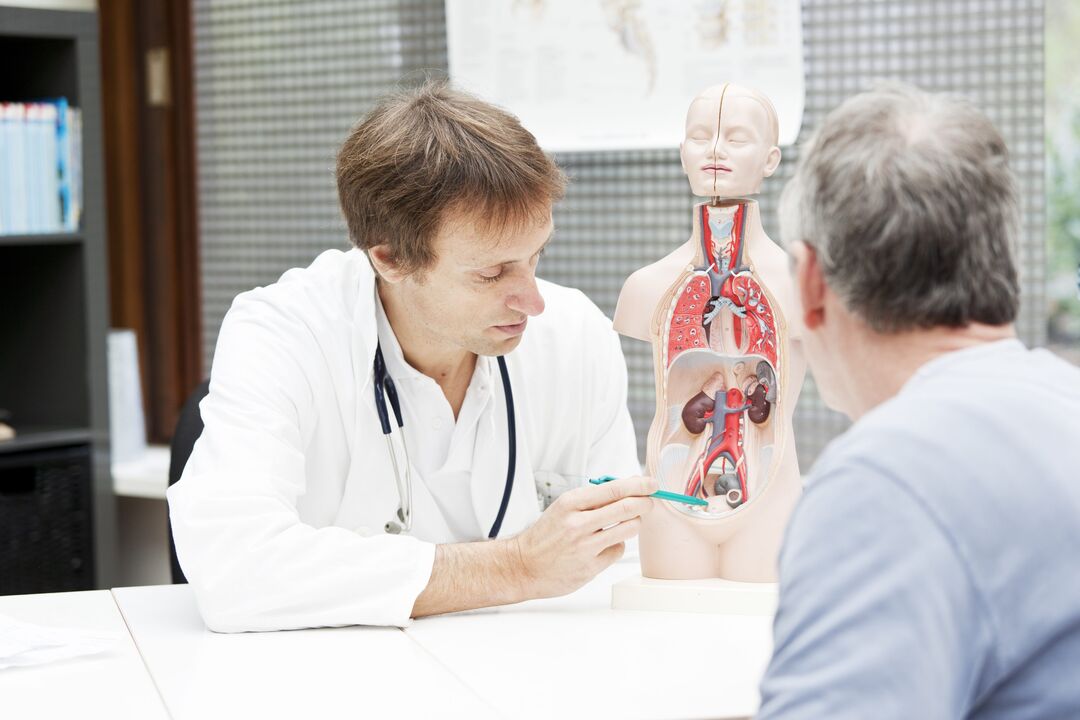 mediku batekin kontsultatu prostatitisa